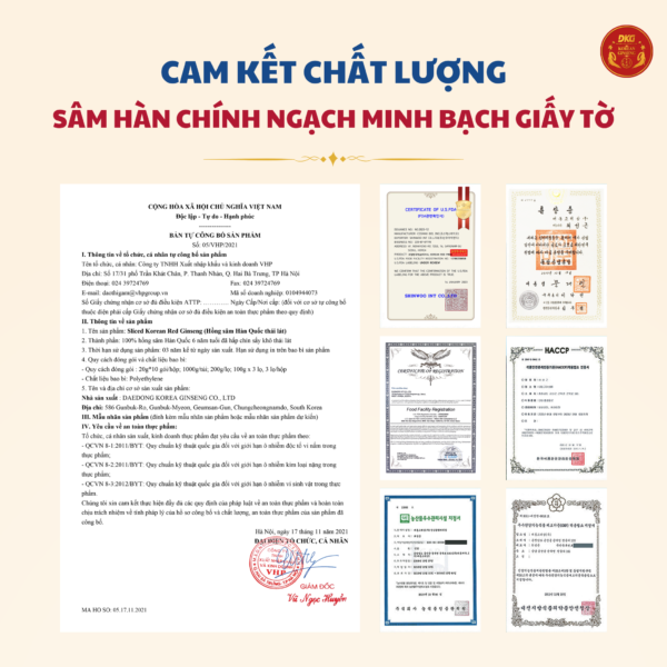 Hồng sâm khô thái lát 3 lọ/hộp (100g/lọ)