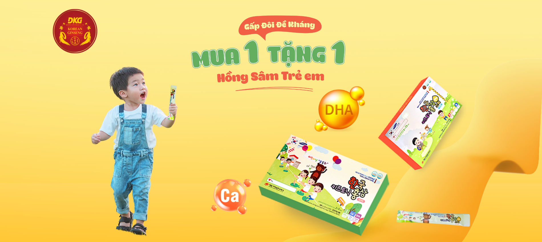 Cơ Hội Vàng: Mua 1 Hộp Hồng Sâm Trẻ Em, Tặng Ngay 1 Hộp Miễn Phí. Tiết Kiệm Đến 50%!