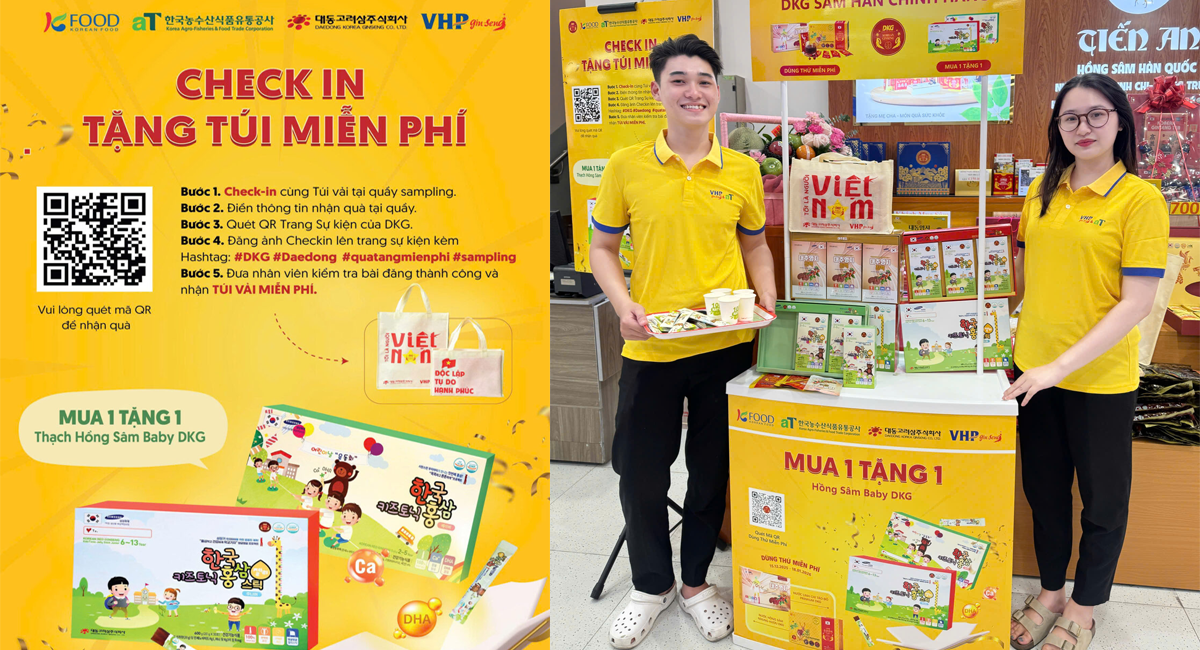 At Sampling 2025 - Nhân sâm Tiến An