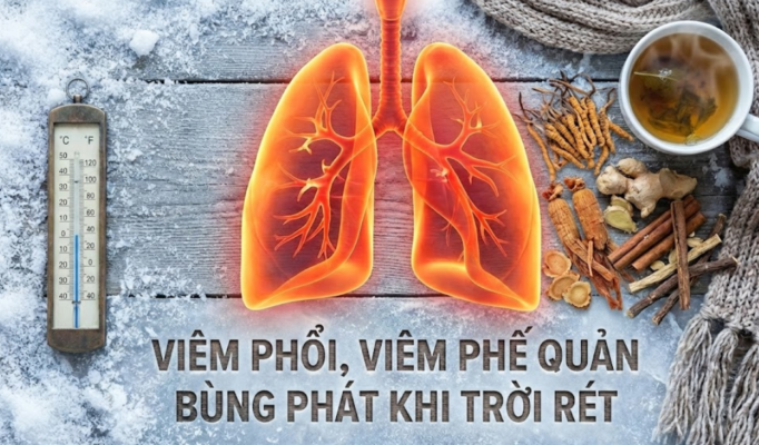 Bí kíp "vàng": Bảo vệ lá phổi khỏe mạnh, chặn đứng viêm phế quản mùa lạnh