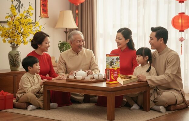 Trao Sâm Quý, Gửi Lộc Xuân: Sâm Khô Hộp Thiếc 300g Thượng Hạng