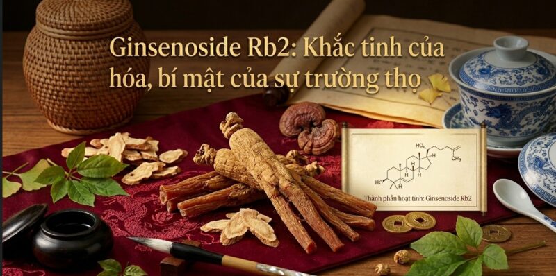 Ginsenoside Rb2: Khắc tinh của lão hóa, bí mật của sự trường thọ
