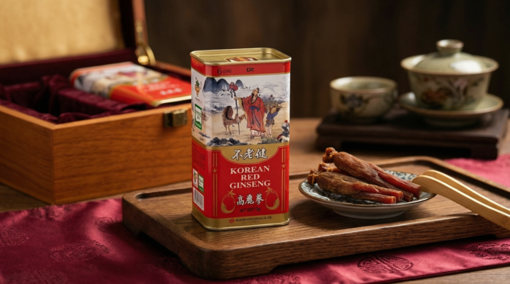 Trao sức khỏe, gửi yêu thương với sản phẩm sâm khô hộp thiếc 75g