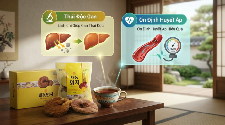 Tại sao người già nên tận dụng tác dụng của linh chi Hàn Quốc mỗi ngày?