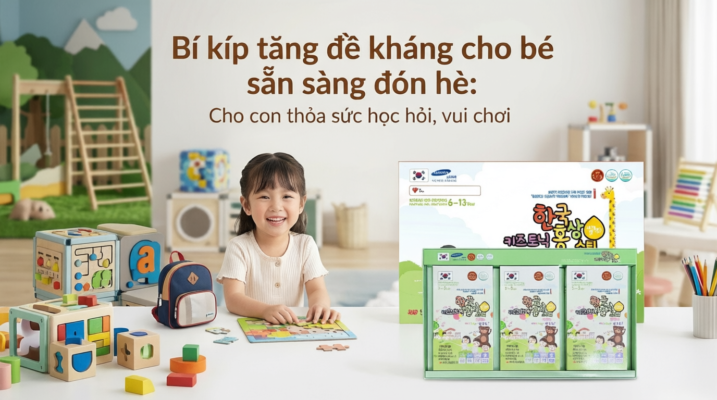 Bí kíp tăng đề kháng cho bé sẵn sàng đón hè: Cho con thỏa sức học hỏi, vui chơi